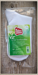 Lempi bambusukka 37-40, valkoinen