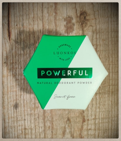 Luonkos Powerful Jauhedeodorantti