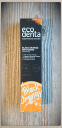 Ecodenta black orange whitening hammastahna