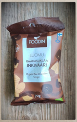 Raakasuklaainkivääri, luomu