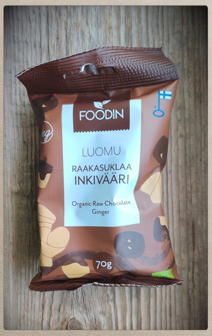 Raakasuklaainkivääri, luomu
