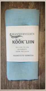Keittiöpyyhe Pellava, vaaleansininen
