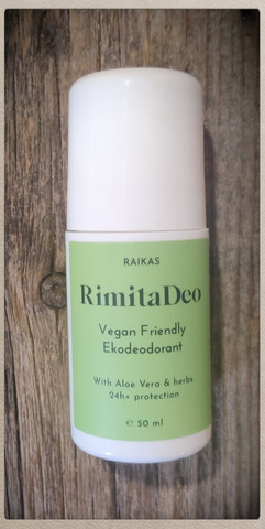 RimitaDeo Raikas – Alumiiniton Luomudeoderantti