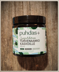 Syväpuhdistava turvenaamio kasvoille