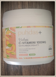 Vahva C-vitamiinijauhe 1000 mg