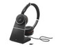 Jabra evolve 75 Bluetooth stereo headset + latausteline