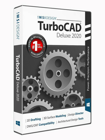 TurboCAD 2020 Deluxe - ei vuosimaksuja