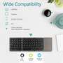 CMD Mini Bluetooth taittuva näppäimistö + touchpad, Bluetooth UK-layout