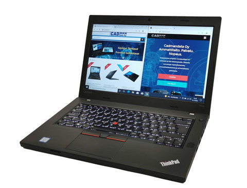 Nopeimmalle - 35% - ThinkPad T460p Premium i7-6700HQ/16Gt/512Gt SSD