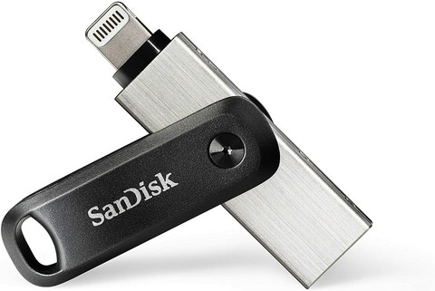 Sandisk iXpand Go, USB-muisti iPhonelle/iPadille, 256 Gt