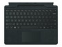 Surface Pro 9/8 Signature Type cover näppäimistö/suojakansi, musta