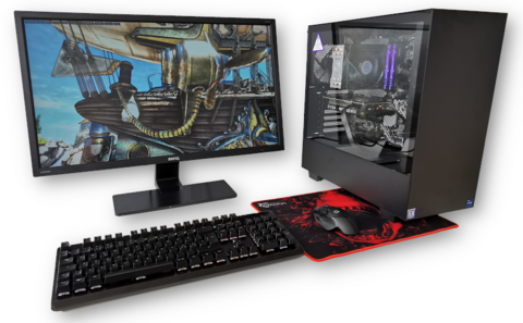 ECM Game Station i5-12400 RTX 3050 W11H