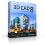 3D CAD Professional 8 - kodinsuunnitteluohjelma