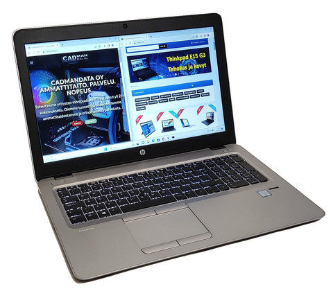 Nopeimmalle -42% - HP Elitebook 850 G3 - 16Gt 500Gt SSD - W11 Pro