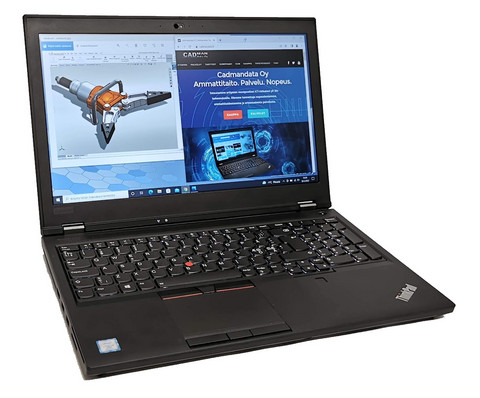 Nopeimmalle -60% Lenovo Thinkpad P53 i9-9880H RTX 4000 3D CAD-kannettava