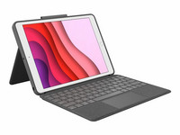 Logitech Combo Touch -näppäimistö/suojakotelo, 7. & 8. sukupolven iPadille