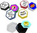 Talking Tiles äänennauhoitin 80 sekunnin nauhoitus  - 6pack