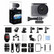 Akaso V50 Pro UHD Action Kamera + Suojakotelot + 2 Akkua