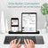 CMD Mini Bluetooth taittuva näppäimistö + touchpad, Bluetooth UK-layout