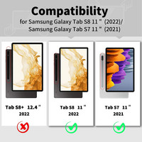 CMD Iskunkestävä Suojakotelo Samsung Galaxy Tab S7/S8 11