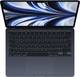 Apple MacBook Air M2 256 Gt -kannettava, keskiyö (MLY33)