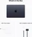 Apple MacBook Air M2 256 Gt -kannettava, keskiyö (MLY33)