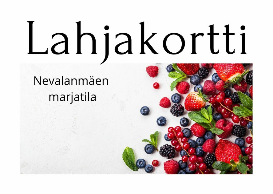 Lahjakortti – verkkokauppa 