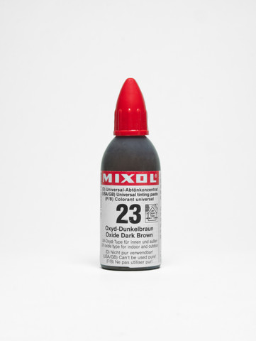 Oksiditummanruskea #23 Mixol pigmenttitiiviste