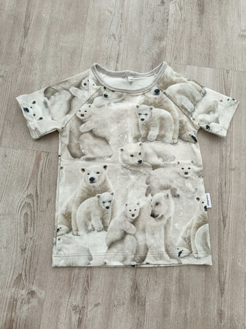 T-paita jääkarhut 104cm