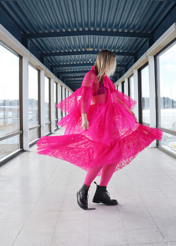 LUSH - DRESS LACE, FUCHSIA