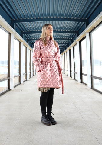 TIKKI COAT - ROSE GOLD