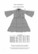 LUSH- DRESS BOW COLLAR, LILA STRIPE