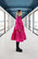 LUSH- DRESS BOW COLLAR, PINK