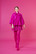 LUSH- SHIRT WITH BOW COLLAR, PINK