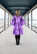 LIMITED EDTION: LUSH- DRESS BOW COLLAR, GLITTER PURPLE