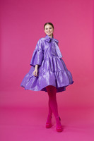 LUSH- DRESS BOW COLLAR, LAVENDER