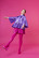 LUSH- SHIRT BOW COLLAR, LAVENDER