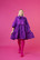 LUSH- DRESS BOW COLLAR, PURPPLE