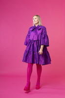 LUSH- DRESS BOW COLLAR, PURPPLE