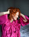 LUSH- GOWN BOW COLLAR, PINK