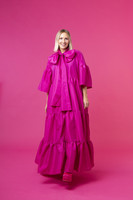 LUSH- GOWN BOW COLLAR, PINK