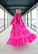 LUSH- GOWN BOW COLLAR, PINK