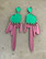 DROP - EARRING, GREEN
