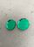 CIRCLE - earrings, green