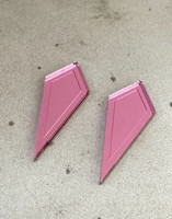 ARROW - earrings, Pink