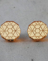 CIRCLE - Earrings, Gold