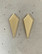 ARROW - earrings, gold