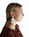DANGLE - EARRING, SILVER