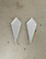 ARROW - earrings, silver