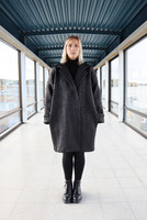 TIKKI COAT - BLACK